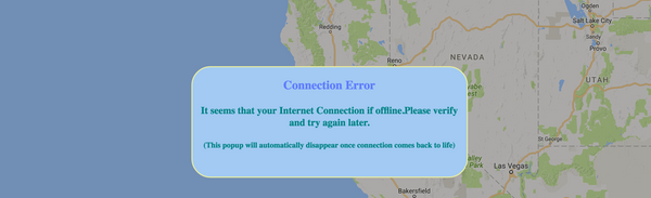 Detecting internet connection status in JavaScript